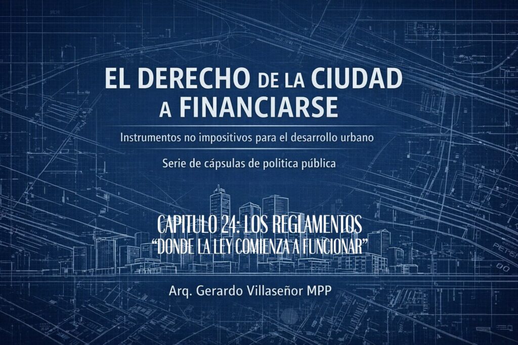 Capítulo 24 | Los Reglamentos: donde la ley se convierte en operación