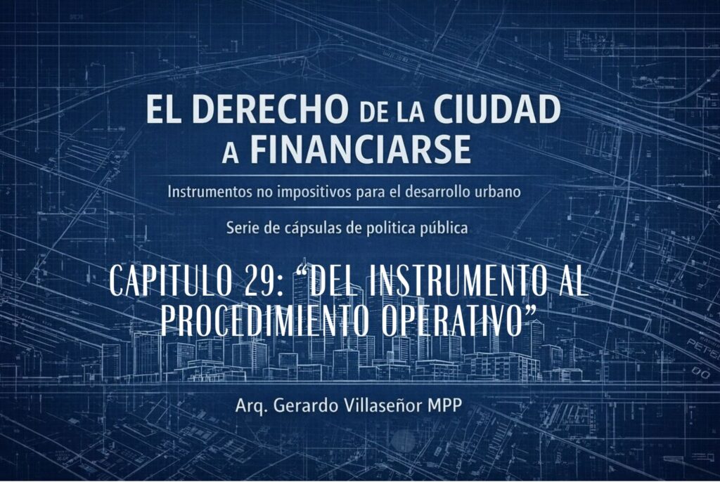 Capítulo 29 — Del instrumento al procedimiento operativo: hacer que la política pública funcione todos los días